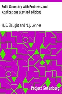 Solid Geometry with Problems and Applications (Revised edition) cover